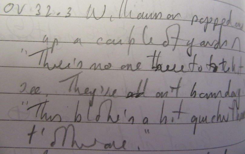 CC 2018 Yorks (A) FW notes Day 4