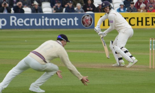 CC 2018 Som v Hants Day 1 Jimmy Adams Copyright Mike Williams