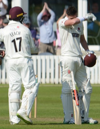 Day 1 Matt Renshaw 100 runs. Copyright Mike Williams