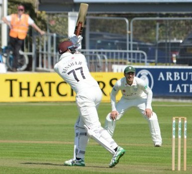 Day 1 Matt Renshaw 6 runs. Copyright Mike Williams