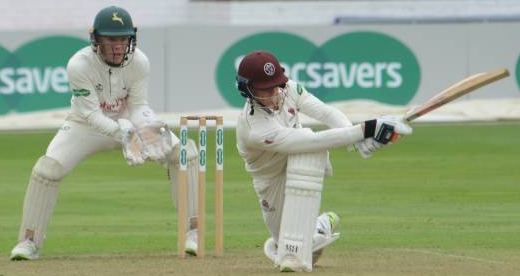 Day 1 Tom Abell sweeping Copyright Mike Williams Tom Abell (2)