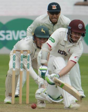 Day 2 S Davies sweeping Copyright Mike Williams Steve Davies (2)