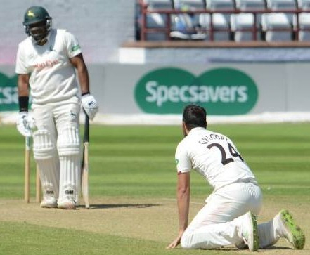 Day 3 Copyright Mike Williams Samit Patel off Lewis Gregory