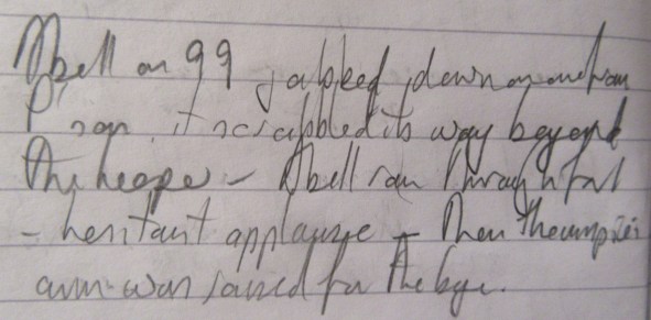 IMG_1111 Lancs v Som Day 2 Abell wicket