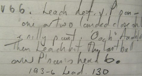 IMG_1117 Lancs v Som Day 2 Leach's rearguard.