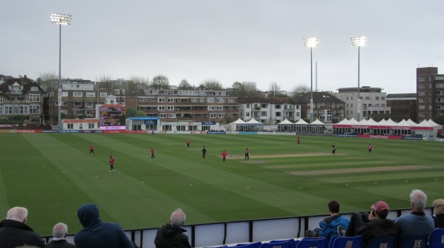 IMG_1212 RLODC 50-Over Sussex v Som 240419 View from Author's seat Pavilion
