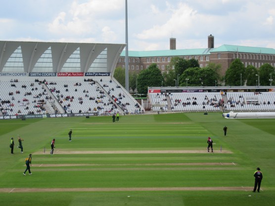 IMG_1291 RLODC SF Notts v Som 120519 Peter Trego faces in his crucial innings of 73